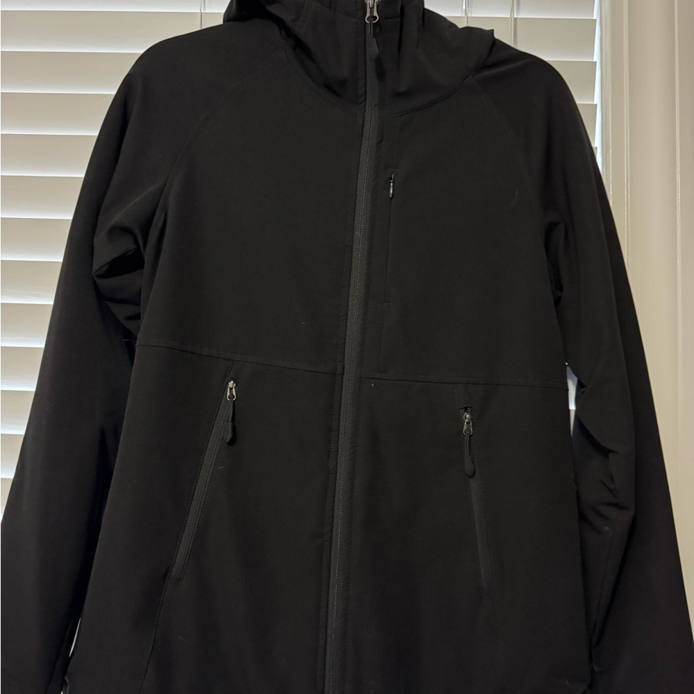 Black Hooded Jacket